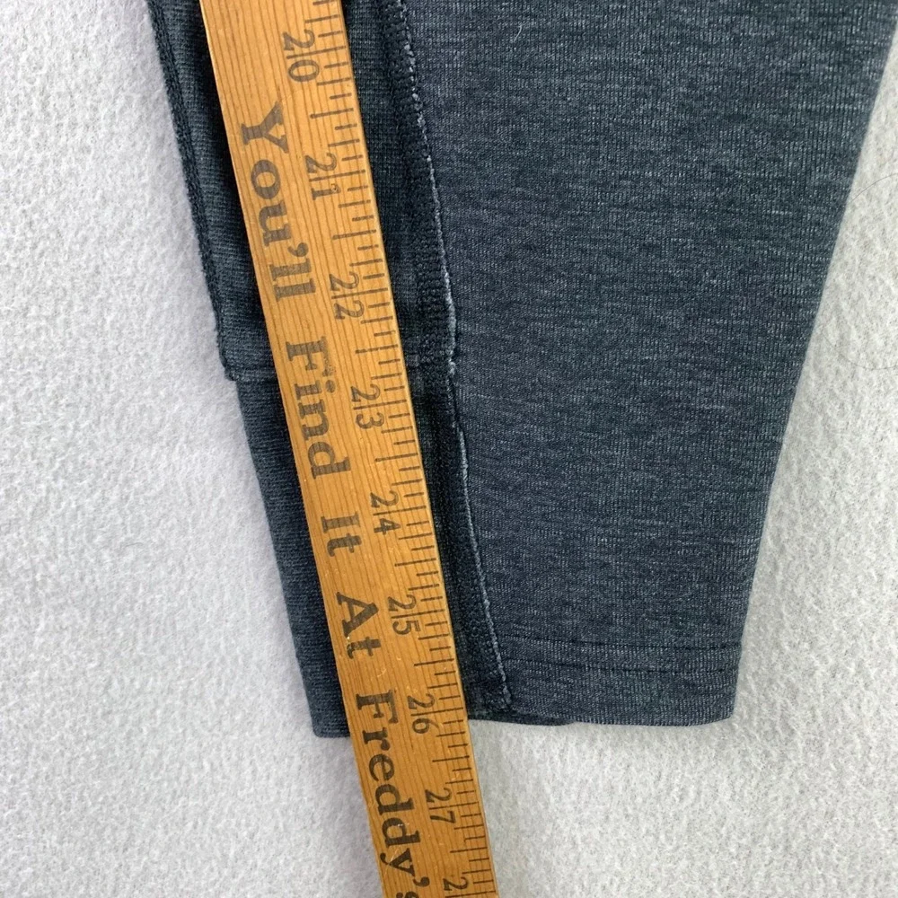 Nike Yoga Joggers Men Medium Charcoal Athletic Tapered Sweatpants Lounge Cozy